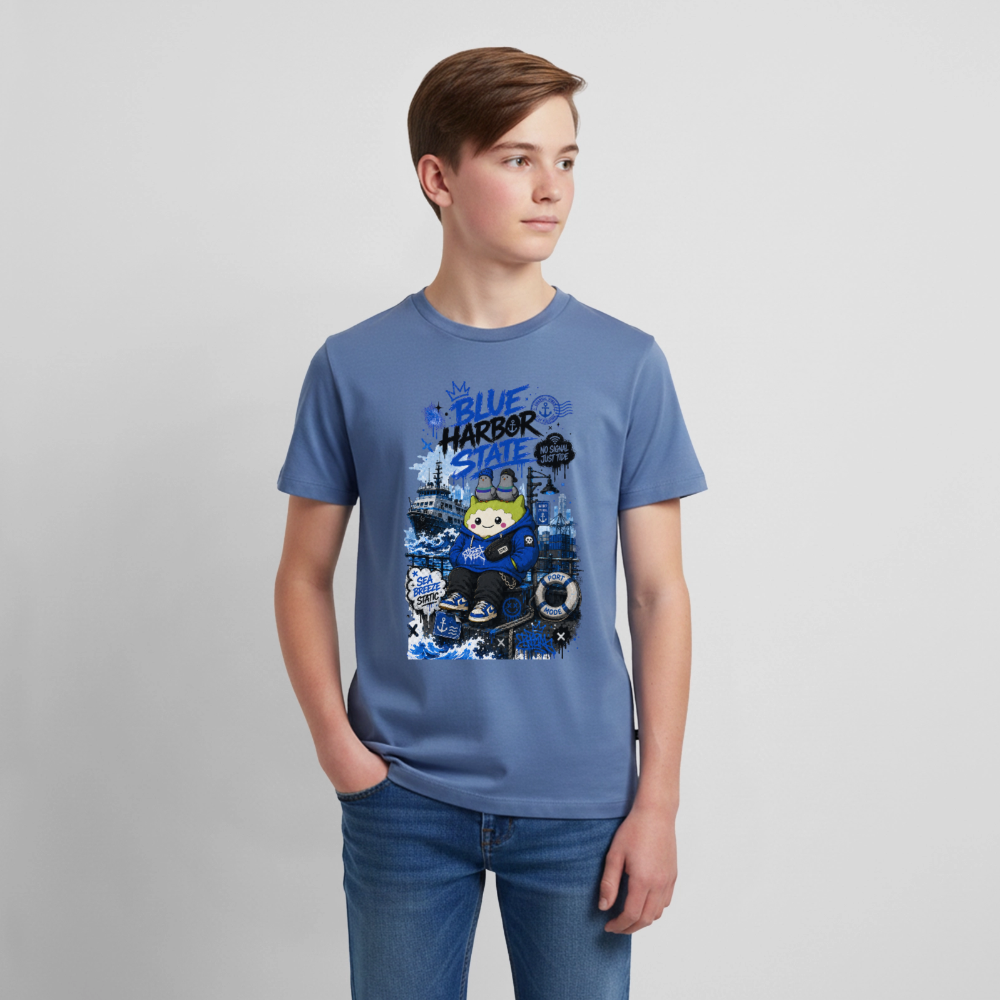 Teenager Premium T-Shirt - Taubenblau