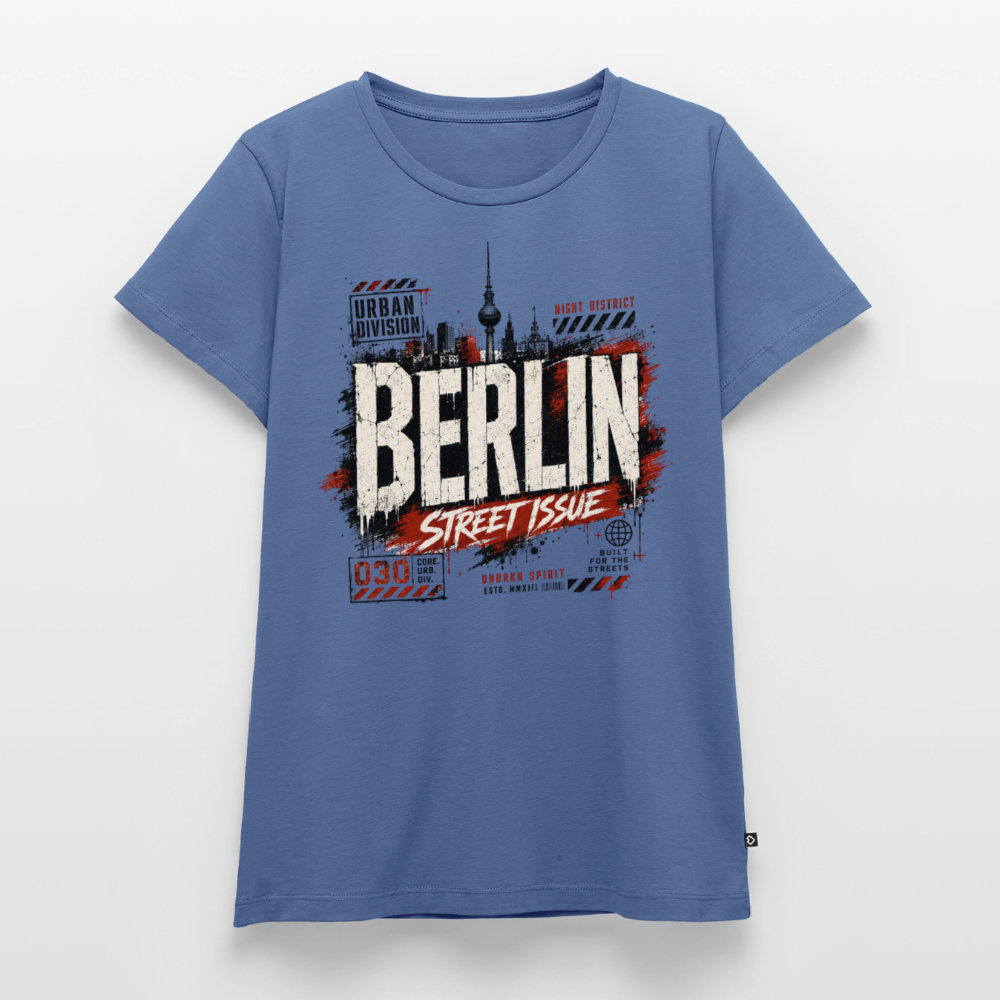 Frauen Premium T-Shirt - Taubenblau