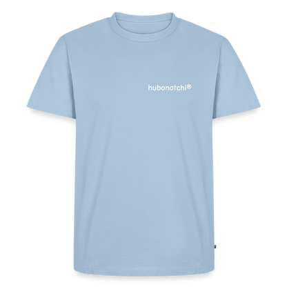 Männer Premium T-Shirt by KJDesign - Hellblau