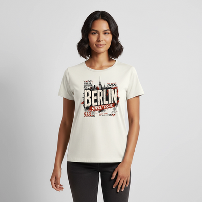 Frauen Premium T-Shirt - Naturweiß