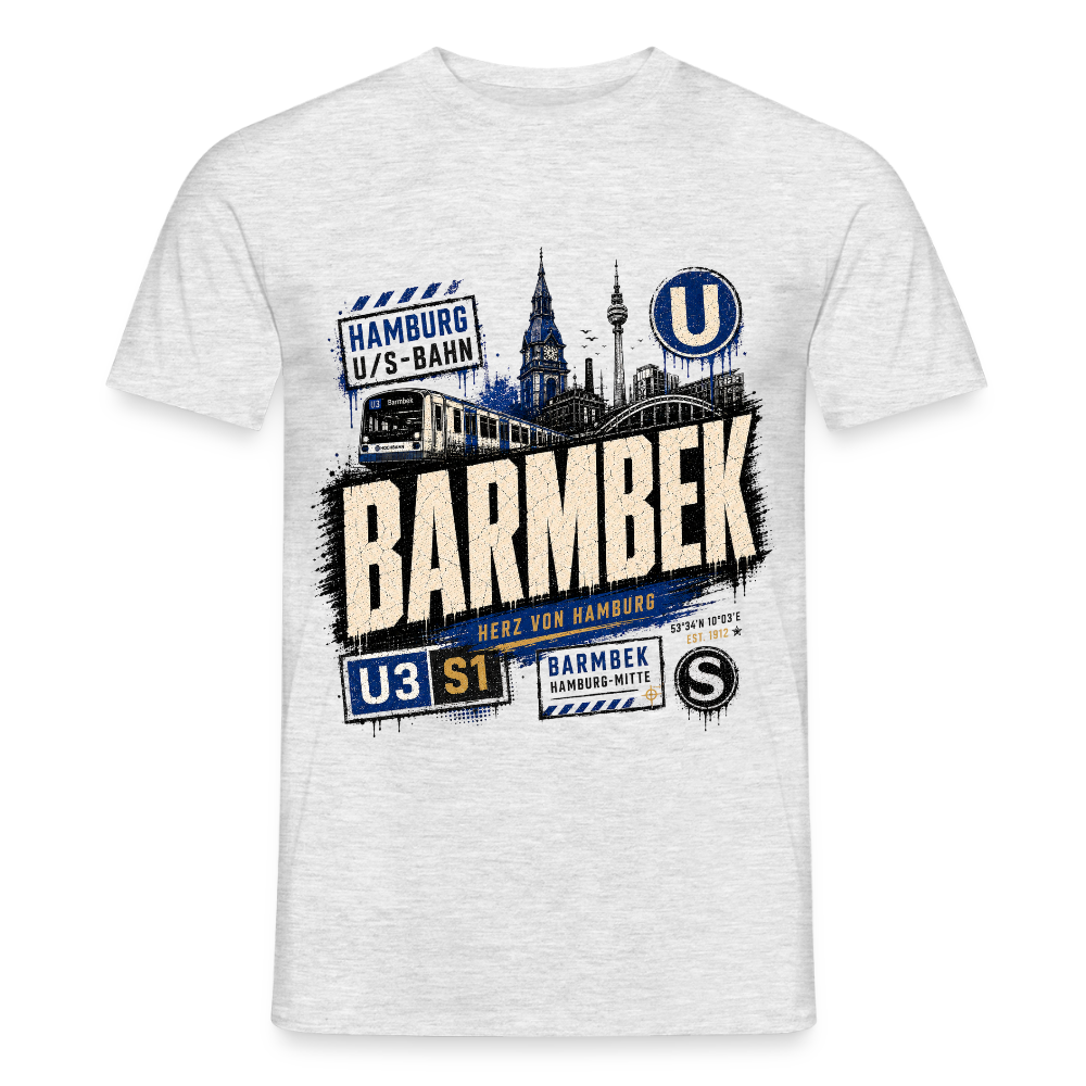 Barmbek Shirt - Grau meliert