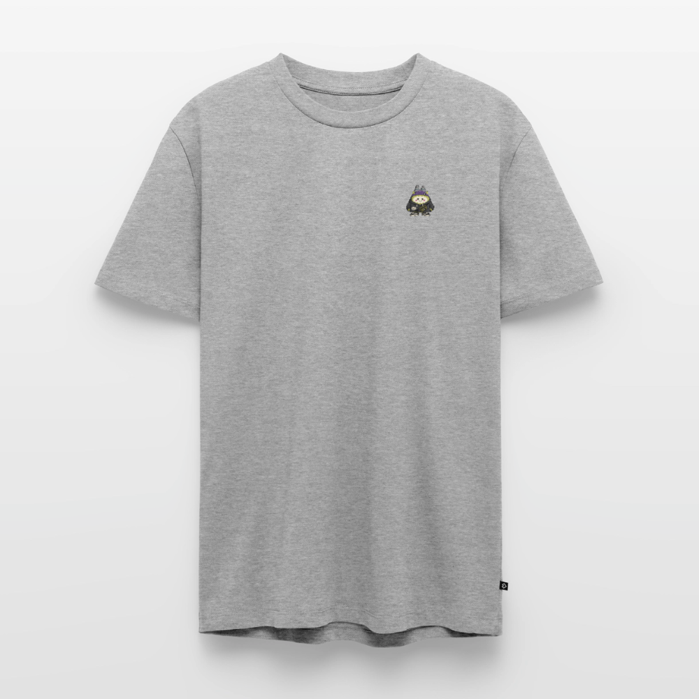 Männer Premium T-Shirt Hubonotchi - Grau meliert