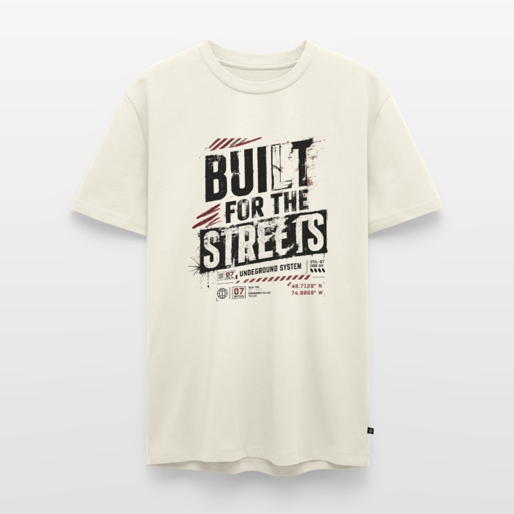 Männer Premium T-Shirt - Naturweiß