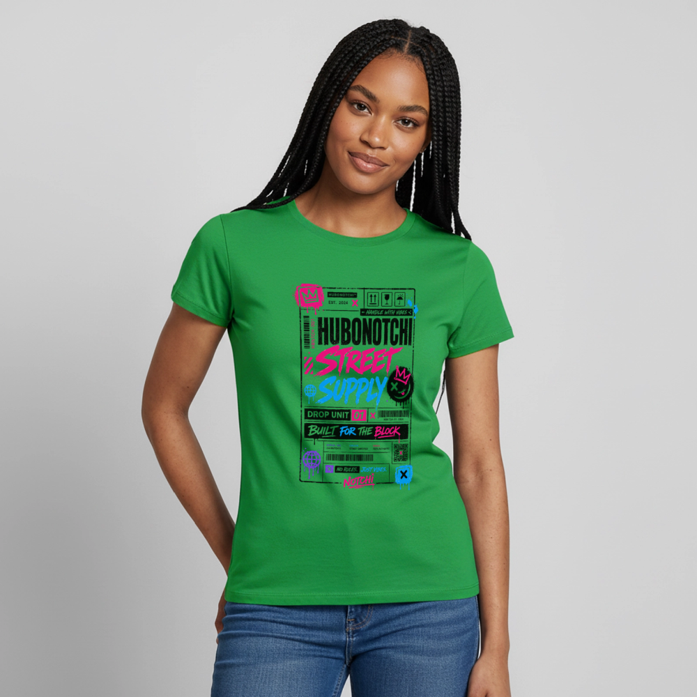 Ticket Style Shirt - Kelly Green