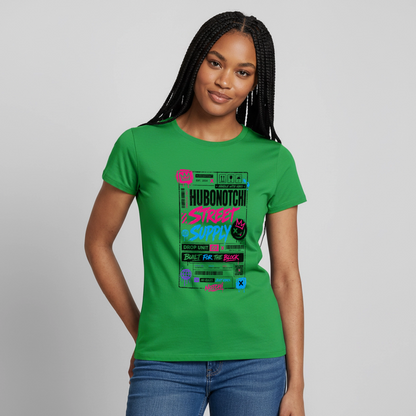 Ticket Style Shirt - Kelly Green