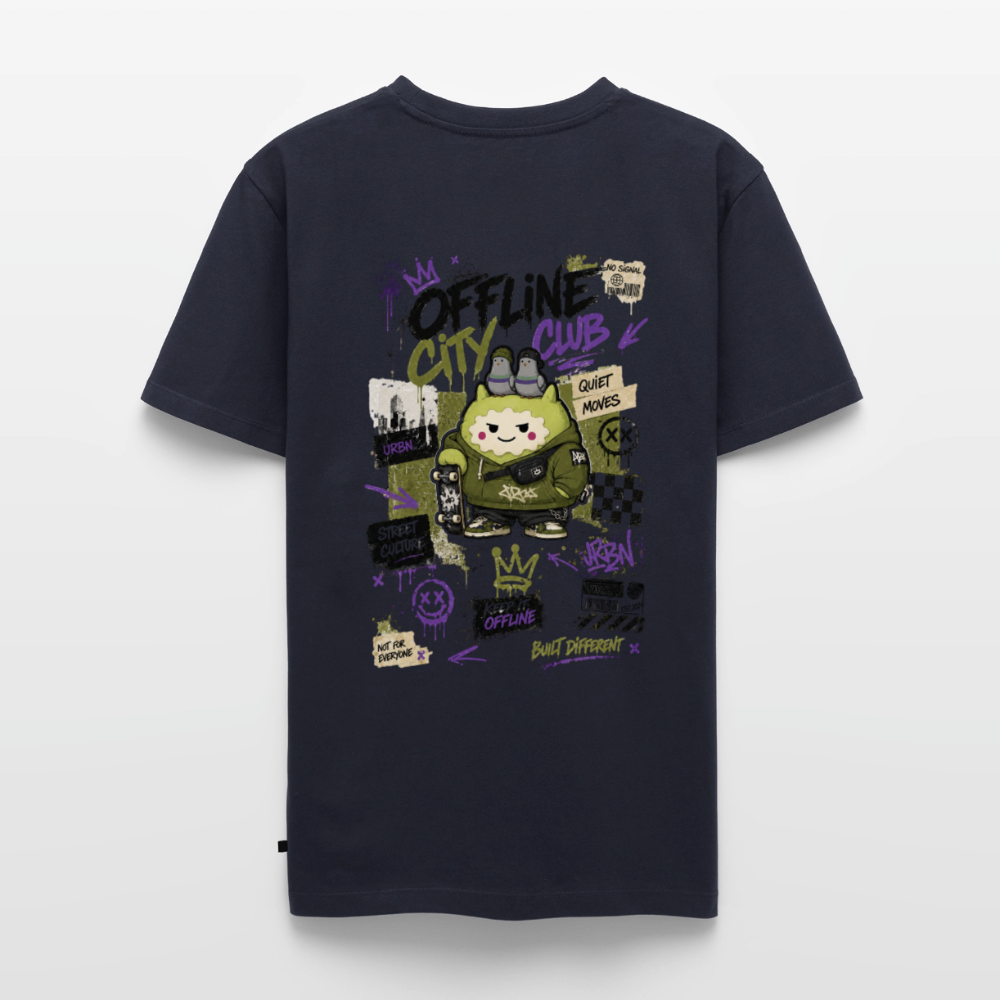 Männer Premium T-Shirt by KJDesign - Navy