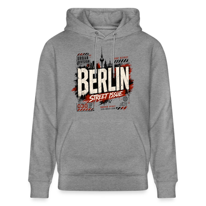 Stanley/Stella Unisex Bio-Hoodie CRUISER - Hellgrau marmoriert