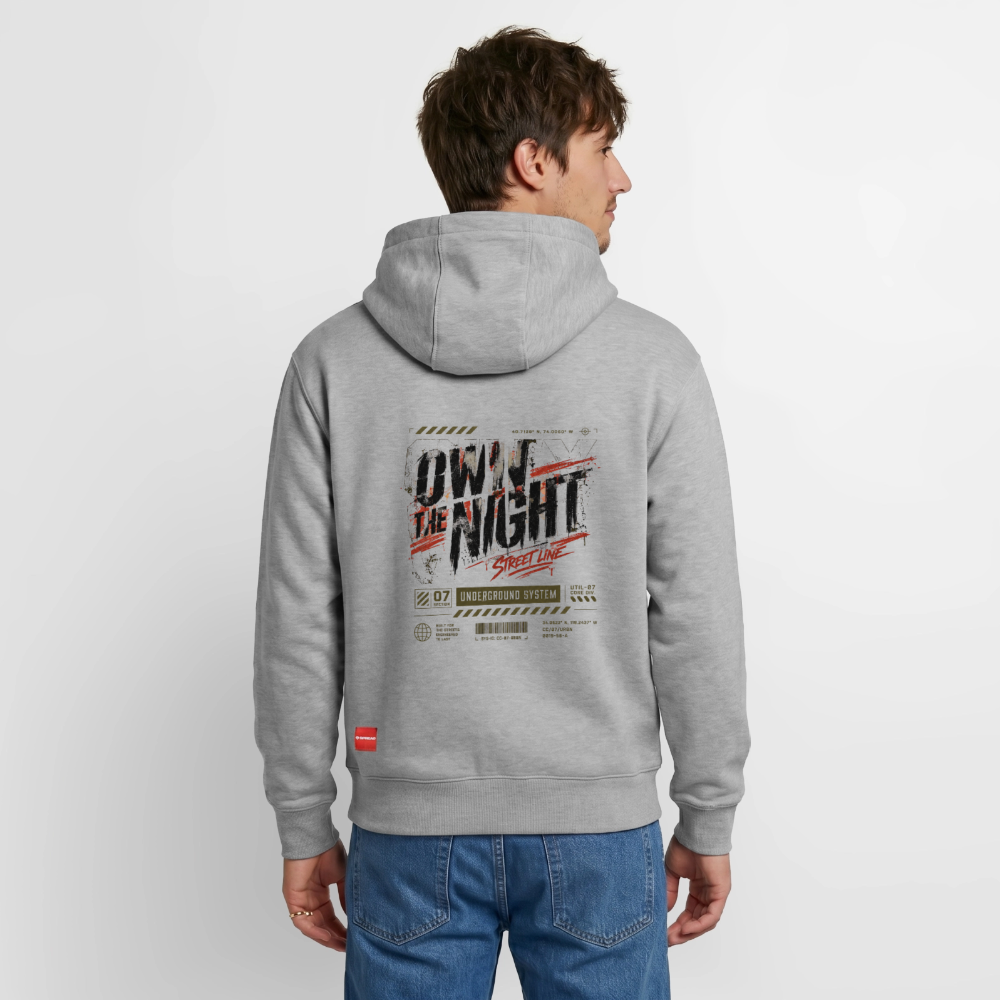 Relaxed Unisex Organic Hoodie – von SPREAD - Grau meliert