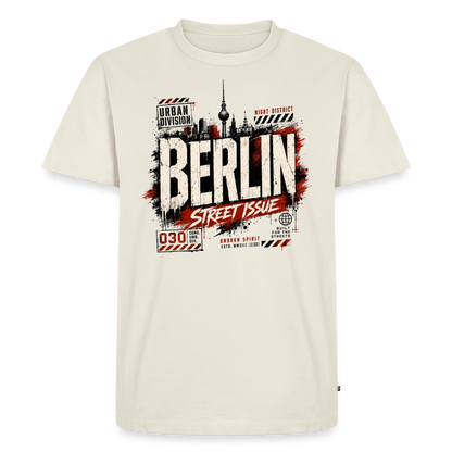 Männer Premium T-Shirt - Naturweiß