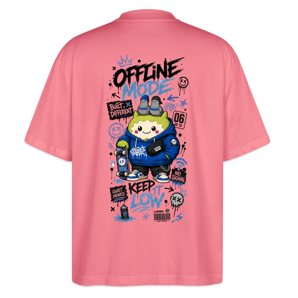 Stanley/Stella Oversized Unisex Bio T-Shirt Blaster 2.0 - Pink 