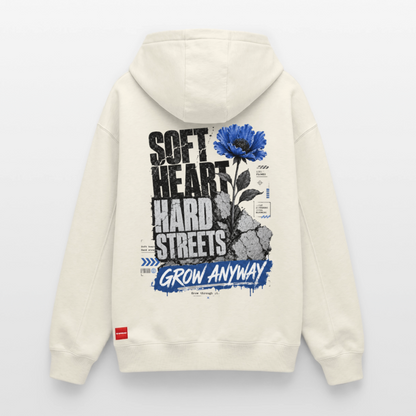 Relaxed Unisex Organic Hoodie – von SPREAD - Naturweiß