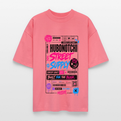 Ticket Line Oversized Shirt  2.0 - Pink 