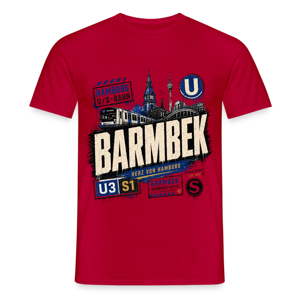 Barmbek Shirt - Rot