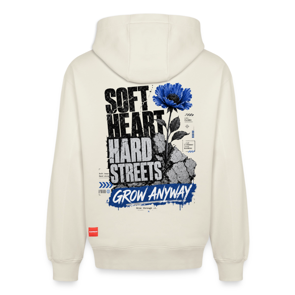 Relaxed Unisex Organic Hoodie – von SPREAD - Naturweiß