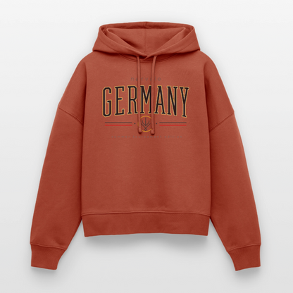 Stanley/Stella Boxy Frauen Bio Hoodie Nora - Terrakotta