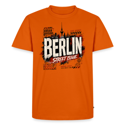 Männer Premium T-Shirt - Orange 