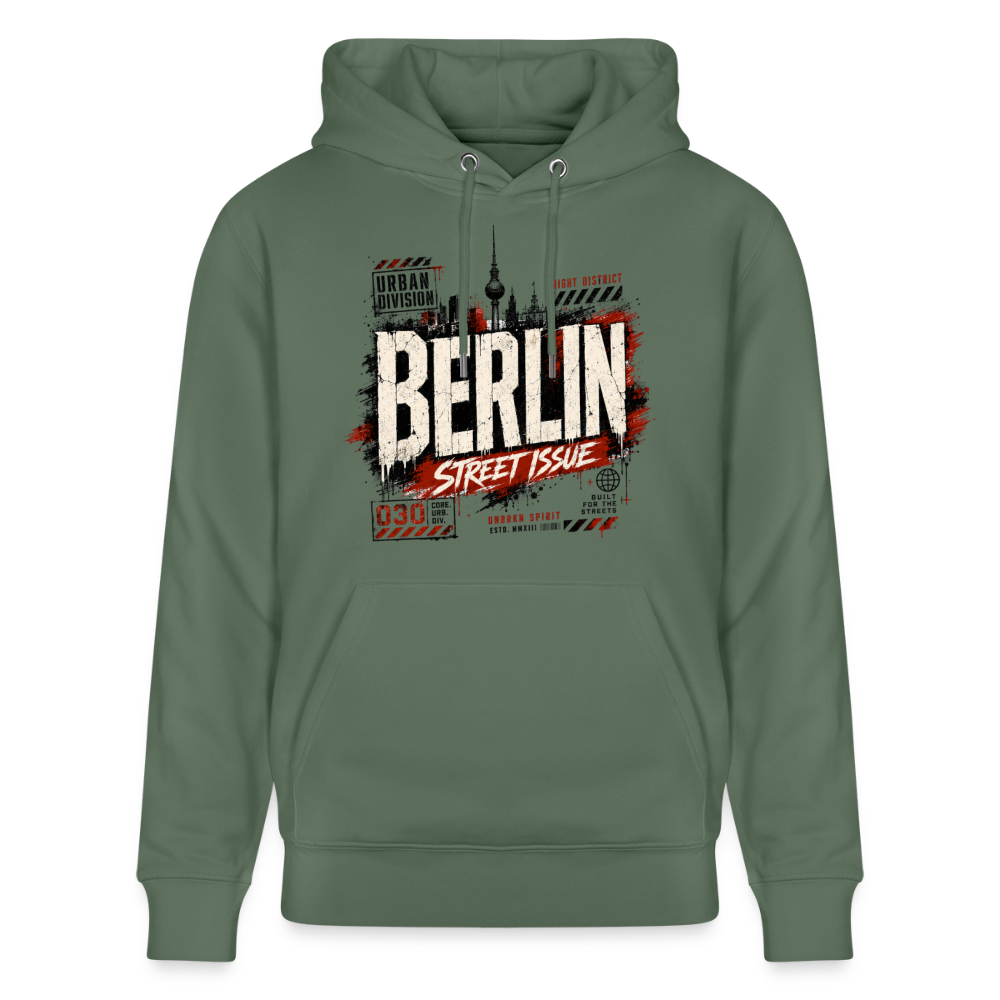 Stanley/Stella Unisex Bio-Hoodie CRUISER - Tanngrün