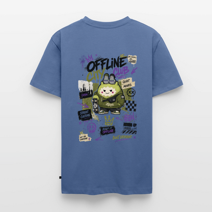 Männer Premium T-Shirt by KJDesign - Taubenblau